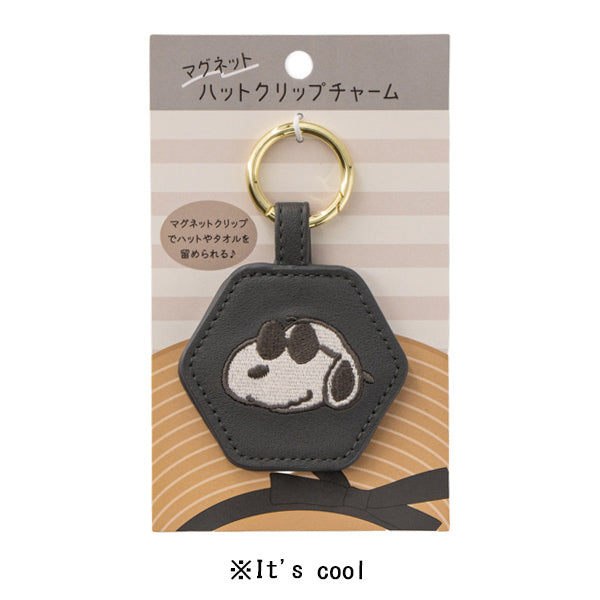 スヌーピー マグネットハットクリップチャーム