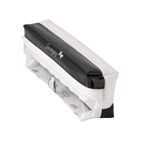 スヌーピー 2ルームペンケース (シンプルリボン)