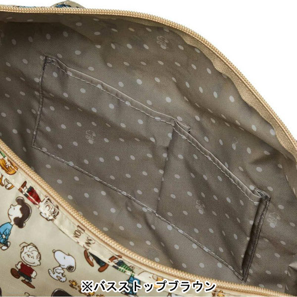 スヌーピー 折りたたみボストンバッグ (M)