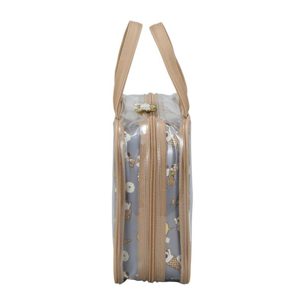 スヌーピー トラベルポーチセット（ベージュブラザー）