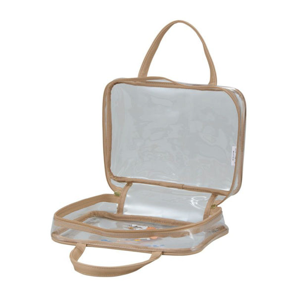 スヌーピー トラベルポーチセット（ベージュブラザー）