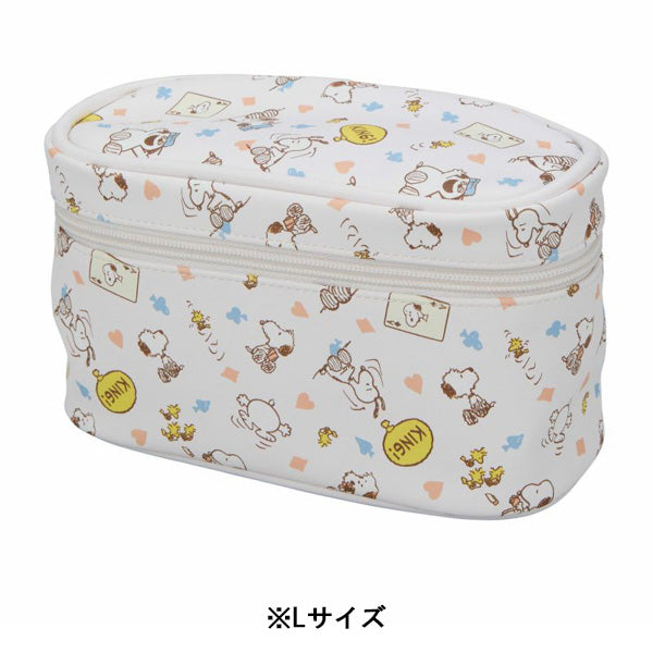 スヌーピー トラベルポーチセット（ベージュブラザー）