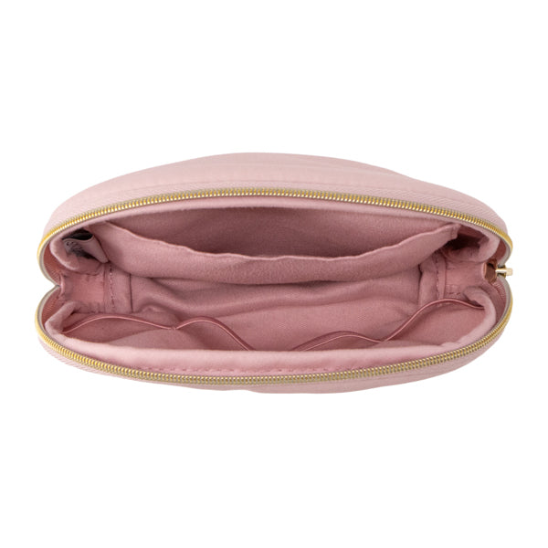 スヌーピー ラウンドティッシュポーチ (ピンク／ふんわりさくらシリーズ)