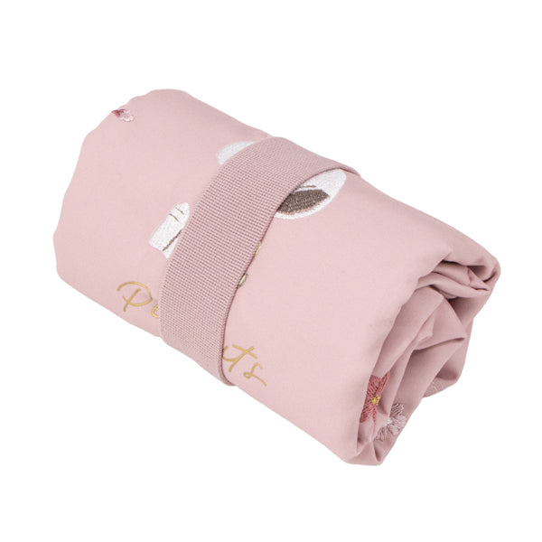 スヌーピー エコバッグM (ピンク／ふんわりさくらシリーズ)