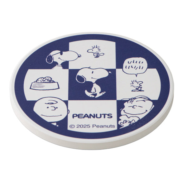 スヌーピー 陶器コースター (和柄シリーズ)