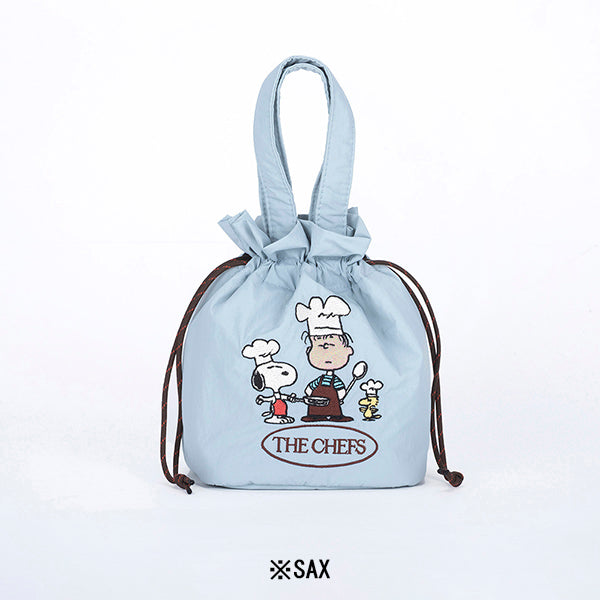 スヌーピー 保冷巾着トート (S)