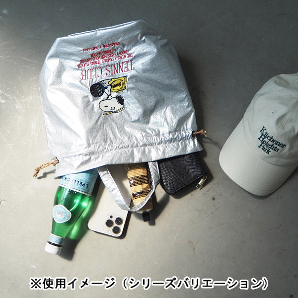 スヌーピー 保冷巾着トート (BEIGE)