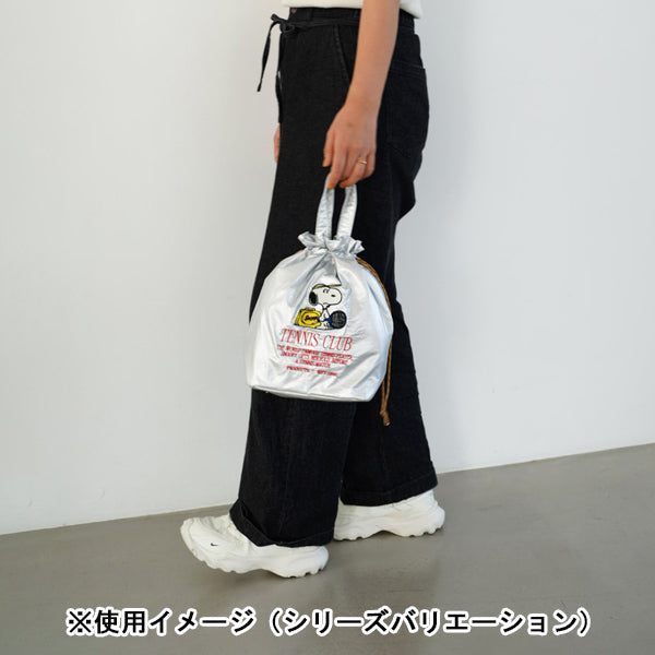 スヌーピー 保冷巾着トート (BEIGE)