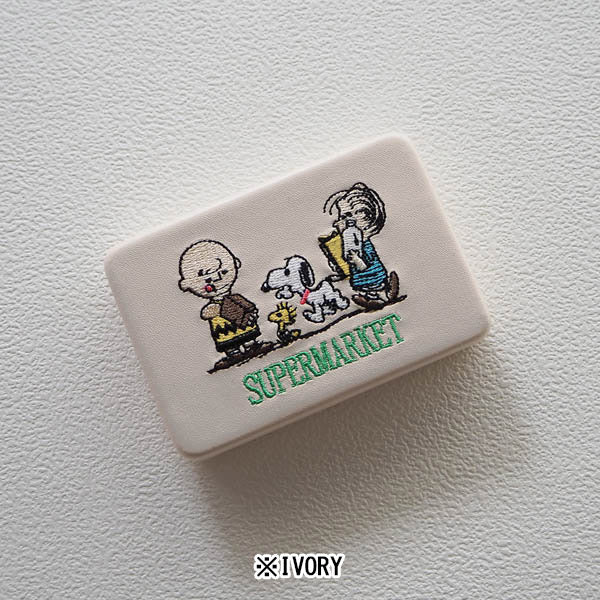 スヌーピー マルチケース コンパクトミラーケース (L)