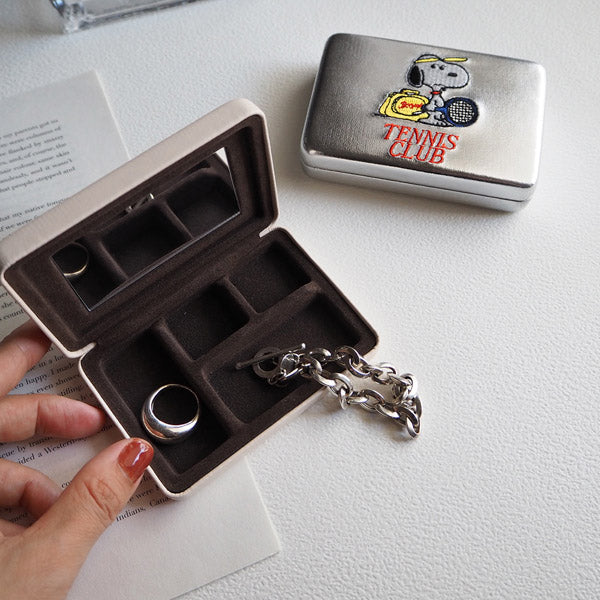 スヌーピー マルチケース コンパクトミラーケース (L)