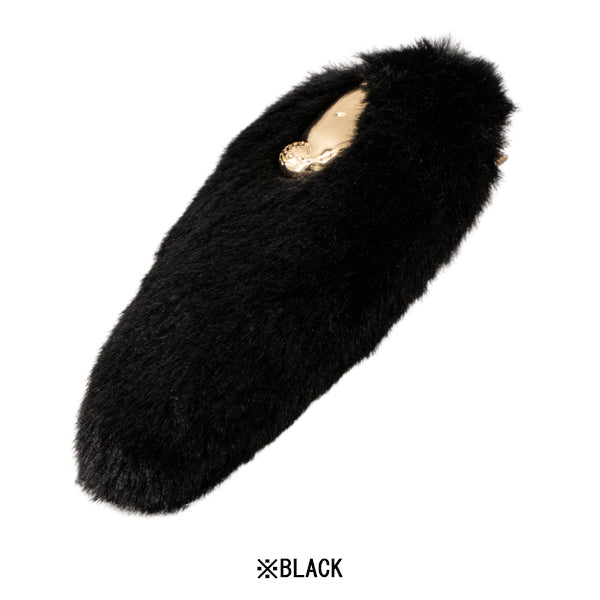 スヌーピー ファー前髪クリップ