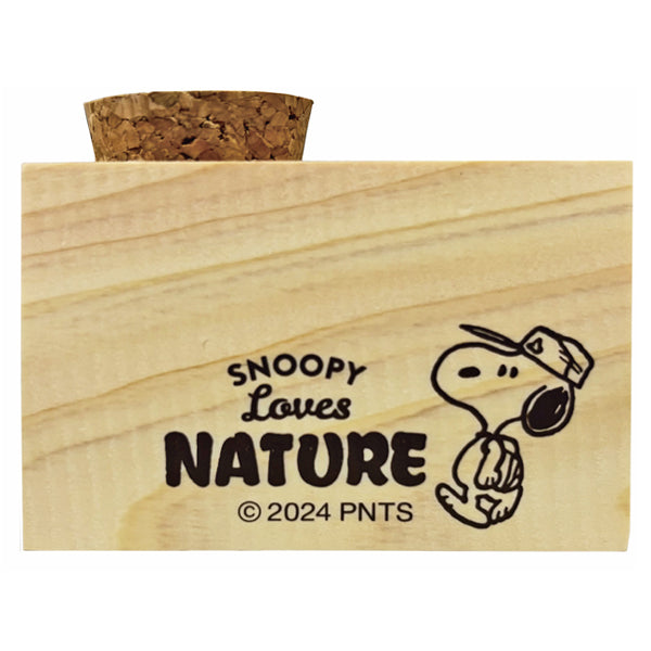スヌーピー ヒノキの印鑑スタンド