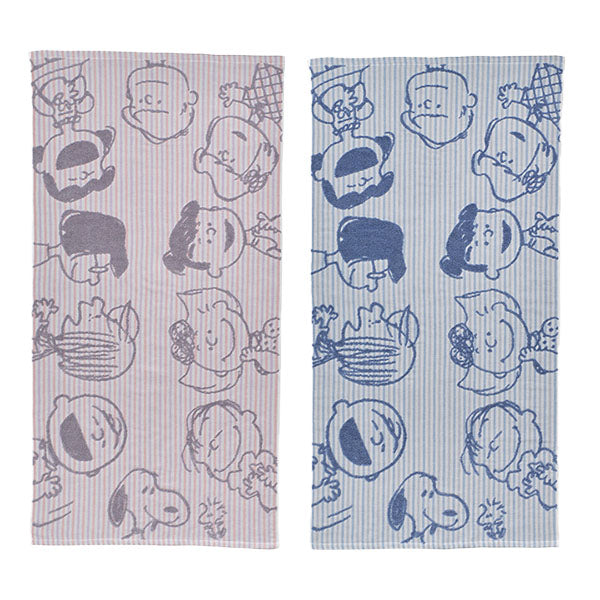 スヌーピー ガーゼバスタオル (Smile)