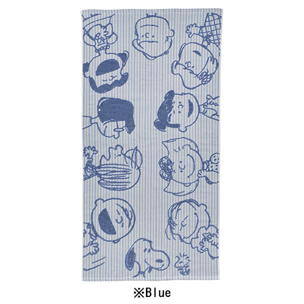 スヌーピー ガーゼバスタオル (Smile)