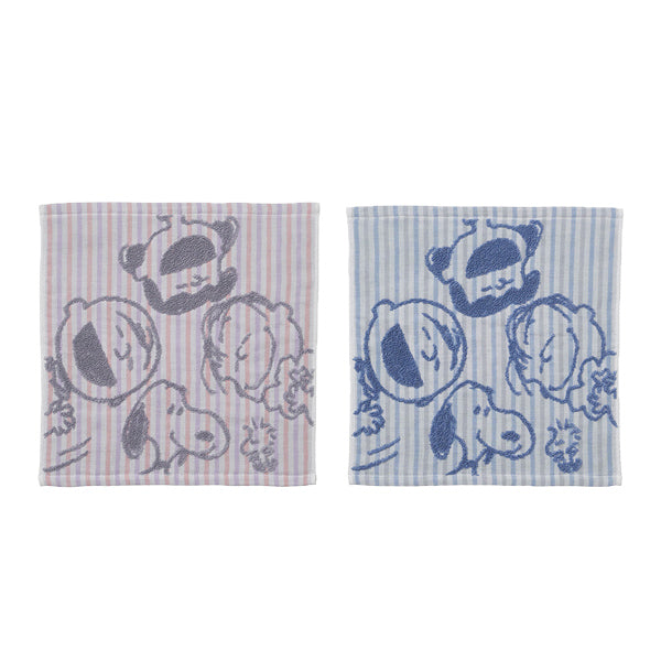 スヌーピー ガーゼウォッシュタオル (Smile)