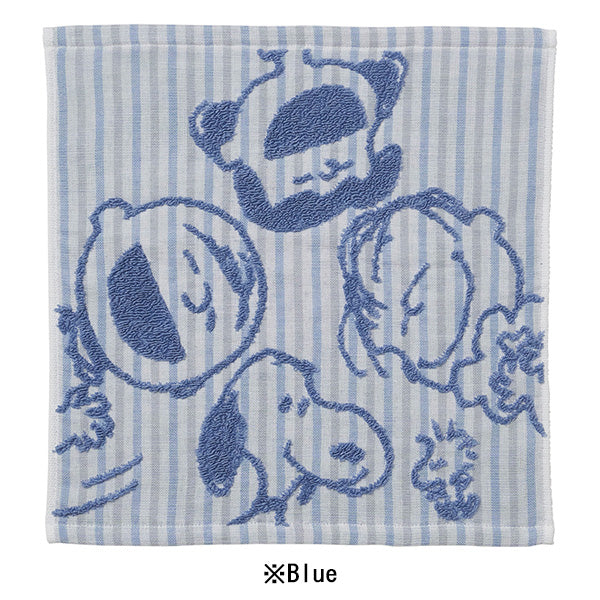 スヌーピー ガーゼウォッシュタオル (Smile)