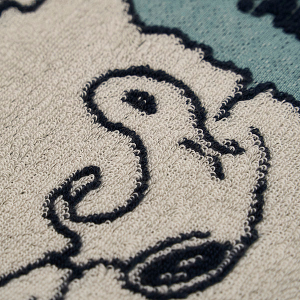 スヌーピー ミニタオル (Yawn)