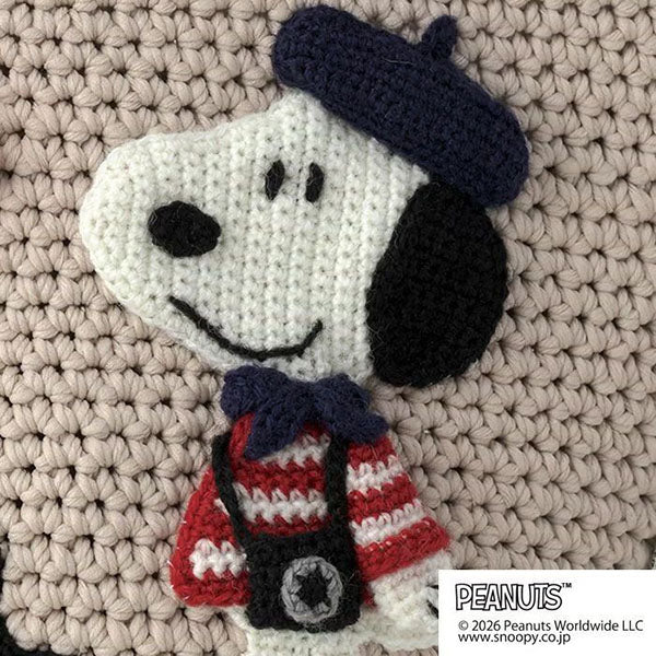 手芸キット】バッグ＜Snoopy in Paris＞（編み物 材料セット）