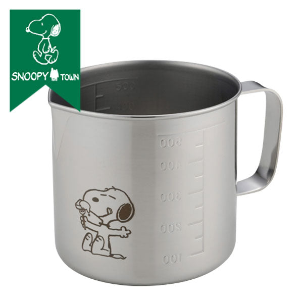 スヌーピー 計量カップ500ml　(Let’s cook pancakes)