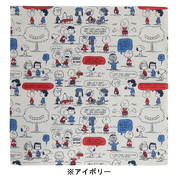スヌーピー プリントハンカチ (スヌーピー＆フレンズ ／カートゥーン)