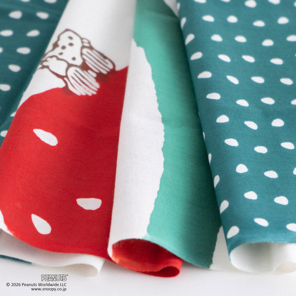 スヌーピー かまわぬ てぬぐい (スヌーピー すいか)