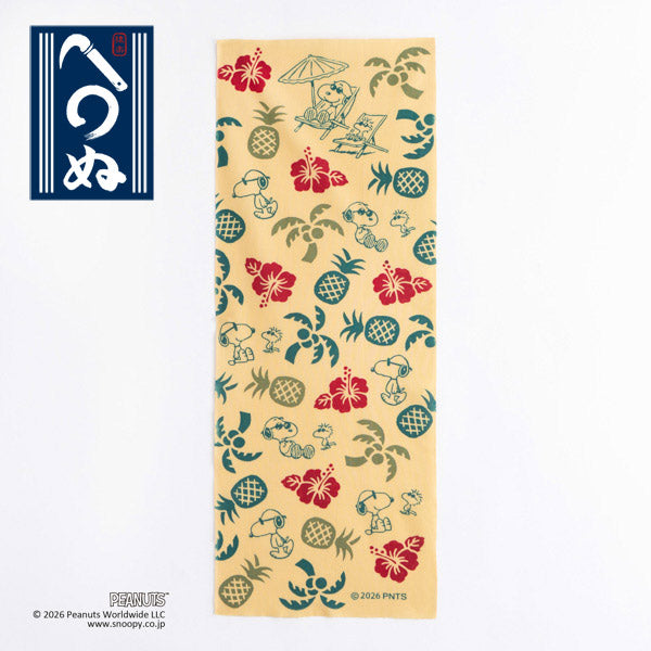 スヌーピー かまわぬ てぬぐい (スヌーピー リゾート)