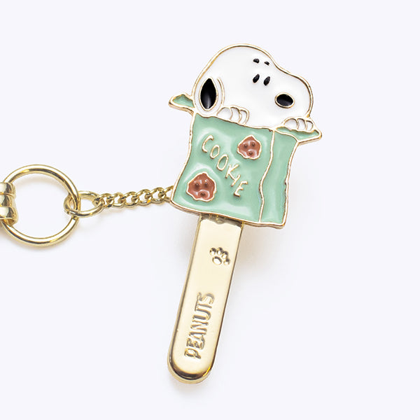 バッグキークリップmini・PEANUTS（クッキーBOXからひょっこり）