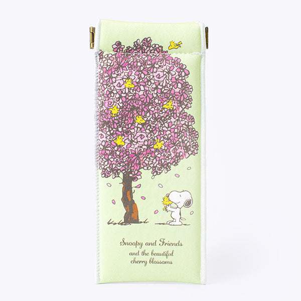スリムキャンディポーチ・PEANUTS（桜の木の下で）