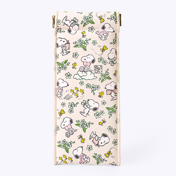 スリムキャンディポーチ・PEANUTS（桜といろんなスヌーピー）