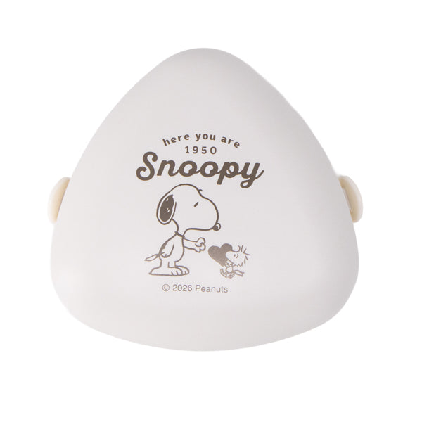 スヌーピー 三角おにぎりケース (はいどうぞ)