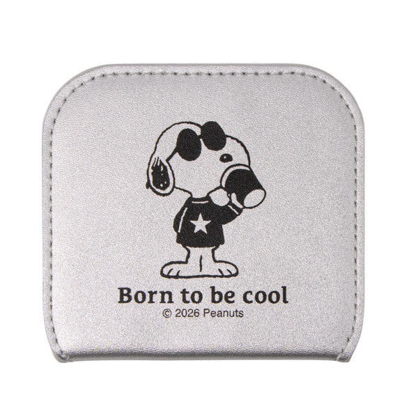 スヌーピー 折りたたみミニミラー (Born to be cool)