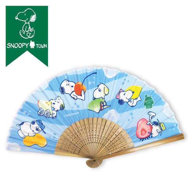 スヌーピー 扇子 (フルーツサイダー)