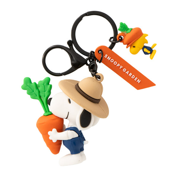 SNOOPY GARDEN フィギュアキーリング(キャロット)