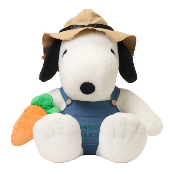 SNOOPY GARDEN キャロットファーマーぬいぐるみ（スヌーピー 70cm）