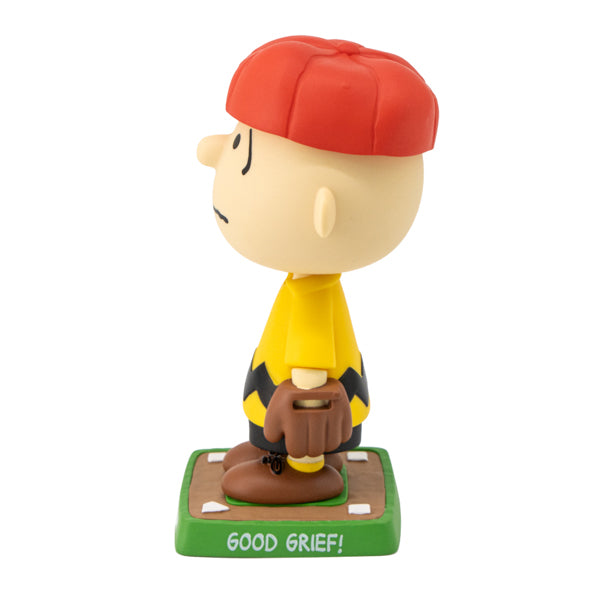 SNOOPY GARDEN グッドグリフ バブルヘッド フィギュア（チャーリー