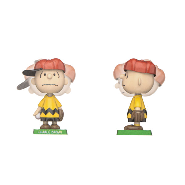 SNOOPY GARDEN グッドグリフ バブルヘッド フィギュア（チャーリー