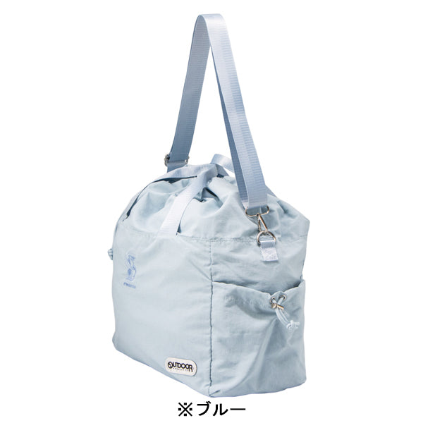 スヌーピー × OUTDOOR PRODUCTS ダッフルバッグ ブルー SNOOPY スヌーピー × OUTDOOR PRODUCTS ダッフルバッグ ブルー SNOOPY