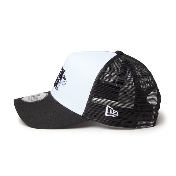 PEANUTS NEW ERA キャップ（940AFTR PEANUTS J COOL BLK WHI 261 / ブラック）