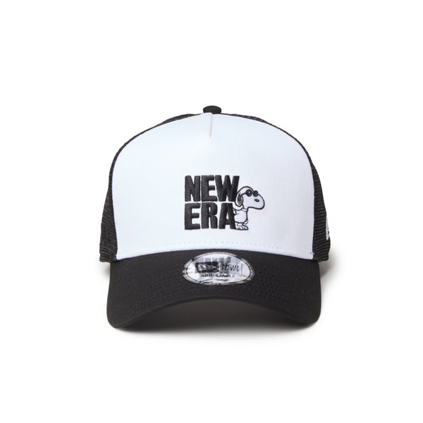 PEANUTS NEW ERA キャップ（940AFTR PEANUTS J COOL BLK WHI 261 / ブラック）