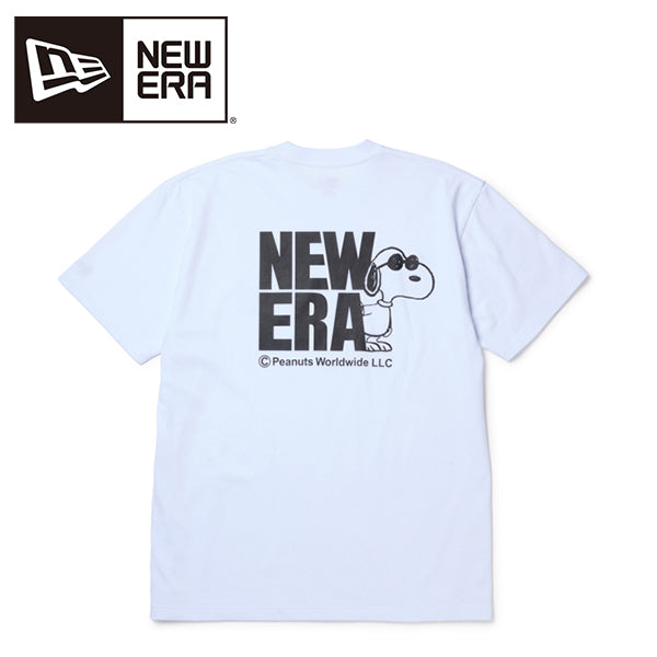 PEANUTS NEW ERA Tシャツ（SS CT TEE PEANUTS J COOL WHI 261 / ホワイト）
