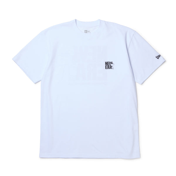 PEANUTS NEW ERA Tシャツ（SS CT TEE PEANUTS J COOL WHI 261 / ホワイト）