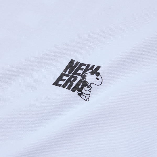 PEANUTS NEW ERA Tシャツ（SS CT TEE PEANUTS J COOL WHI 261 / ホワイト）