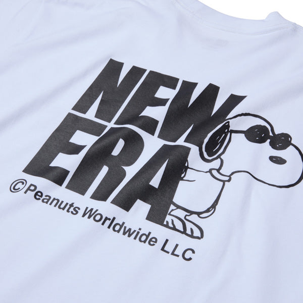 PEANUTS NEW ERA Tシャツ（SS CT TEE PEANUTS J COOL WHI 261 / ホワイト）