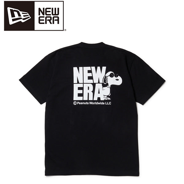 PEANUTS NEW ERA Tシャツ（SS CT TEE PEANUTS J COOL BLK 261 / ブラック）