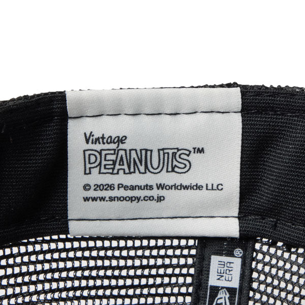 PEANUTS NEW ERA キャップ（GF 940AFTR PEANUTS BOX CRM BLK 261