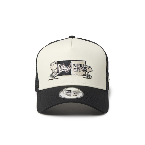 PEANUTS NEW ERA キャップ（GF 940AFTR PEANUTS BOX CRM BLK 261