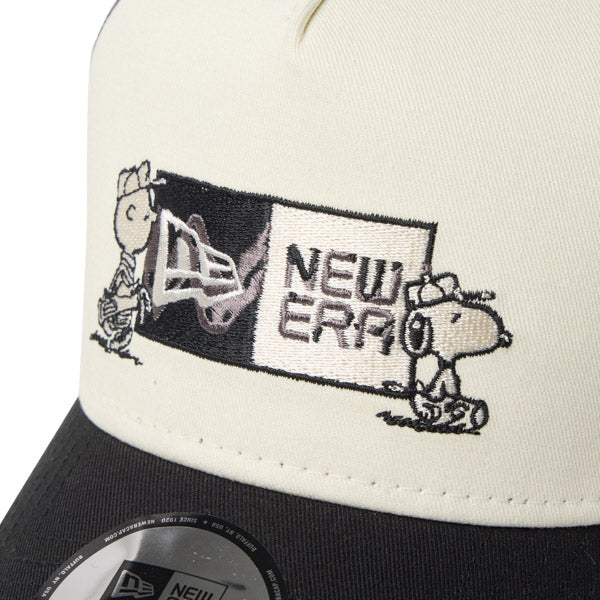 PEANUTS NEW ERA キャップ（GF 940AFTR PEANUTS BOX CRM BLK 261