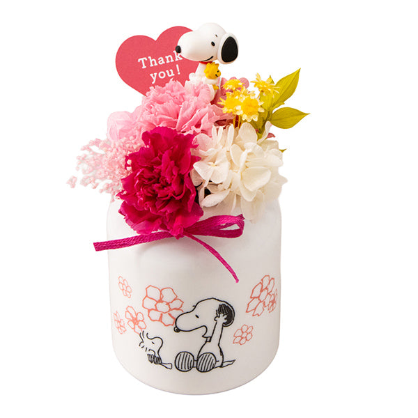 スヌーピーフラワーキャニスター (HUG)