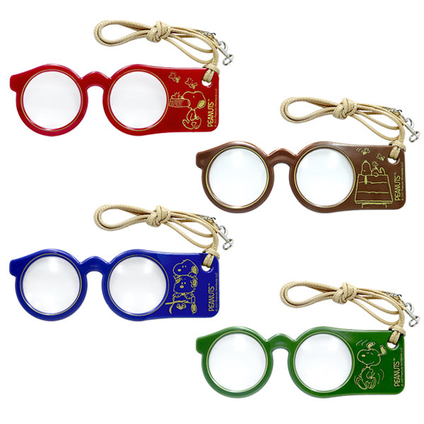 スヌーピー メガネ型ルーペ