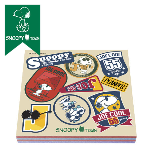 スヌーピー 4層ブロックメモ (JOE COOL55周年)
